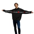 thumbnail image 4 of WILLBEST Sudaderas Deportivas Hombre Sudaderas con Capucha con Estampado De Letras A Juego para Parejas XGrande, 4 of 5