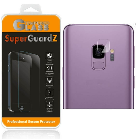 [2-Pack] For Back Camera Of Samsung Galaxy S9 - SuperGuardZ Tempered Glass Screen Protector, Anti-Scratch, 9H Hardness, Anti-Bubble, Anti-Shock