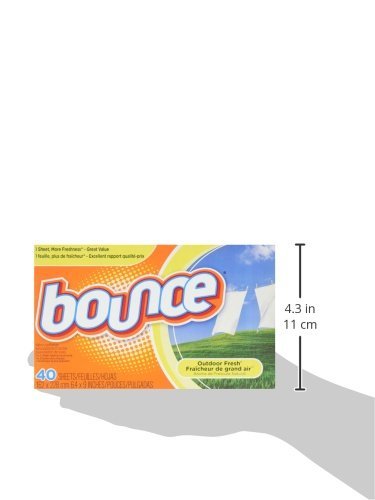 Bounce Dryer Sheets, Outdoor Fresh, 40 Count - image 2 of 2