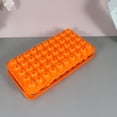 thumbnail image 6 of LEORX  50 Slots Test Tube Rack Holder Centrifuge Tubes Laboratory Orange, 6 of 8