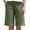 Green, variant on Diufon Women's Cotton Linen Shorts Summer High Waist Straight Leg Shorts Casual Loose Shorts with Pockets