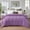 Dusty Lavender, variant on Evolive All Season PreWashed Solid Color Microfiber White Goose Down Alternative Comforter (Mint, King)