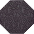 thumbnail image 2 of Furnish My Place Geometrical Pattern Indoor/Outdoor Refine Purple Rug, Abstract Area Rug, Doorway Mat, Contemporary Rug for Living Room, Entryway, Made in USA, 3' Octagon - Set of 5, 2 of 5