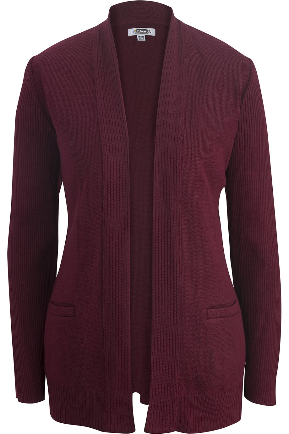 Edwards Garment EDWARDS Women's' OPEN CARDIGAN ACRYLIC SWEATER7059