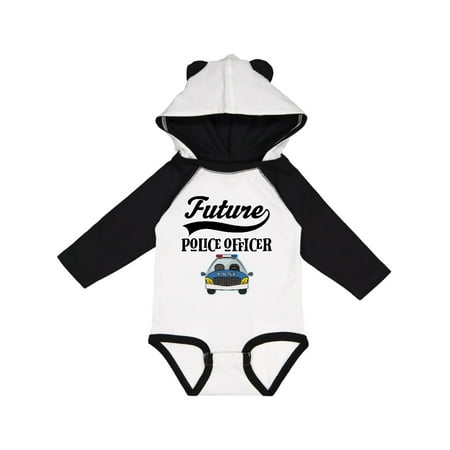 

Inktastic Future Police Officer Car Gift Baby Boy or Baby Girl Long Sleeve Bodysuit