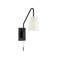thumbnail image 2 of Matte Black Owen Adjustable Wall Sconce, 2 of 6