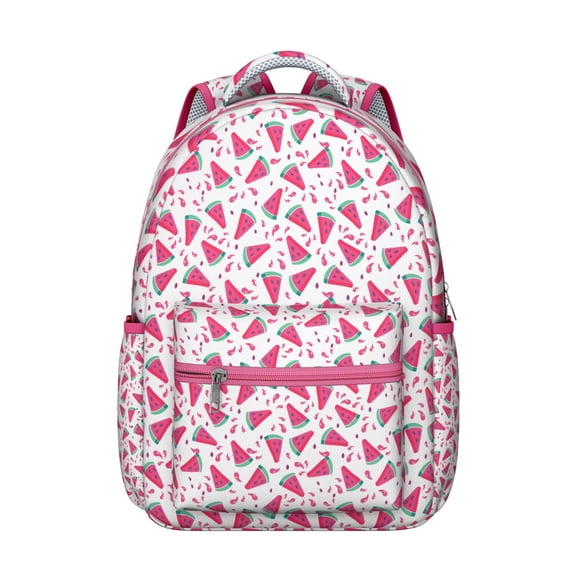 Watermelon Backpack for Daily Use – Great Gift for Practical Students, Multiple Pockets for Easy Access