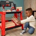 thumbnail image 4 of Little Tikes Creative Construction Workbench with 15+ Accessories, Pretend Play Construction Set, for Boys and Girls Ages 3+ Years, 4 of 8