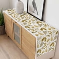 thumbnail image 4 of Botanical Yellow Table Runner - 48 Inch Long, Kitchen Dining Table Runner Dresser Scarves, Vintage Ferns Herbs Country Plant Leaf Farmhouse Decor for Coffee Tables Wedding Party Banquet, 4 of 8