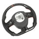 thumbnail image 4 of Volante tipo D, volante de fibra de carbono, volante de carreras de autos, volante de auto, resultados impresionantes, 4 of 12