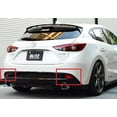 thumbnail image 3 of GTINTHEBOX Smoked Rear Bumper Reflector LED Tail Brake Lights For Mazda 3 Axela 2014-2020, 3 of 12