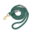 thumbnail image 1 of Cotten Dog Rope Leash, 150cm Thick Strong Rope Lead for Small Medium Large Breed Dogs (Dark Green), 1 of 4