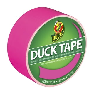 Ducklings Black .75 in x 180 in Mini Colored Duck Tape 