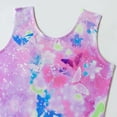 thumbnail image 4 of SILVERCELL Leotards for Girls Gymnastics Toddler Dance Biketards with Shorts Athletic Dance Wear Shiny One-Piece 3-10T, 4 of 9