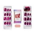 thumbnail image 6 of KISS imPRESS Color FX  Short Square Oval Press-on Nails, Pink, 30 Pieces, 6 of 11