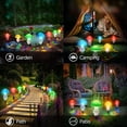 thumbnail image 3 of GooingTop Outdoor Solar Garden Lights, 8 Pack Mushroom Outdoor 8 Modes 23ft Waterproof Solar Powered Landscape Cute Fairy String Light for Yard Patio Outside Decor（Multicolor）, 3 of 5