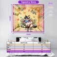 thumbnail image 5 of Siamese Celebrates Spring and Enjoys a Happy Easter Tapestry Cat Lover Kitten Owner Gifts Wall Hanging Backdrop Home Decor - 02001, 5 of 5