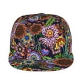 thumbnail image 2 of Balery Baseball Cap Flat Bill Hats for Men Adjustable Size for Running Workouts and Outdoor Activities All Seasons Dad Hat(Vintage Floral ), 2 of 9