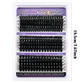 thumbnail image 3 of Set de pestañas postizas 3D Style 300 Cluster D Curl para realzar la belleza 1 ml, 3 of 8