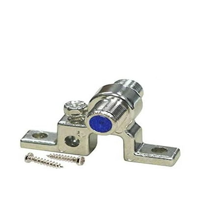 

iMBAPrice (Pack of 100) Single 2.5GHz F-Pin Grounding Block - Includes 2 Mounting Screws