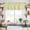 Yellow, variant on Pink White Stripe Kitchen Curtain Valances for Windows Farmhouse Short Curtains, Modern Minimalist Geometric Striped Rod Pocket Valance Curtain for Bedroom Cafe Living Room 60"x18"
