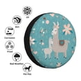 thumbnail image 4 of JUNZAN Housse de Protection pour Pneu de Camion SUV Remorque Camping RV-14 Pouces, 4 of 6