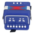 thumbnail image 1 of Button Accordion, Horse 7 Keys Control Kids Accordion Musical Instruments for Kids Children Beginners Lightweight, 2 Bass Kids Educational Musical Instrument Stage Performance, 1 of 7