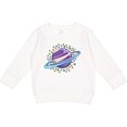 thumbnail image 2 of Inktastic Planet Saturn with Stars Toddler Sweatshirt, 2 of 4