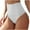 White, variant on Women's Shapewear Pants with Tight Belly Seamless Body Lifting Buttocks Exposed High Waisted Pants T-Shaped Inside Pants Underwear Briefs Seamless Panties for Women Black M