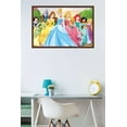 thumbnail image 2 of Disney Princess - Castle Lawn Group Wall Poster, 22.375" x 34", Framed, 2 of 2