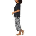 thumbnail image 6 of DKNY Woman’s 2 Piece Pajama Set Short Sleeve/Capri (1774974), 6 of 10