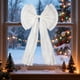 thumbnail image 3 of Christmas Double-Layer Oversized Bow With Flowing Tails Statement Hanging Decoration For Trees Banisters And Mantels, 3 of 6