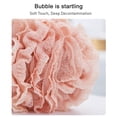 thumbnail image 2 of Esponja de baño Irfora Ducha Esponja de baño Ducha Esponjas de esponja Bolas Depurador corporal Bola de baño Flor Juego de malla de encaje de baño súper suave Luffa corporal Limpia la piel con lujosos Irfora Esponja de baño, 2 of 7
