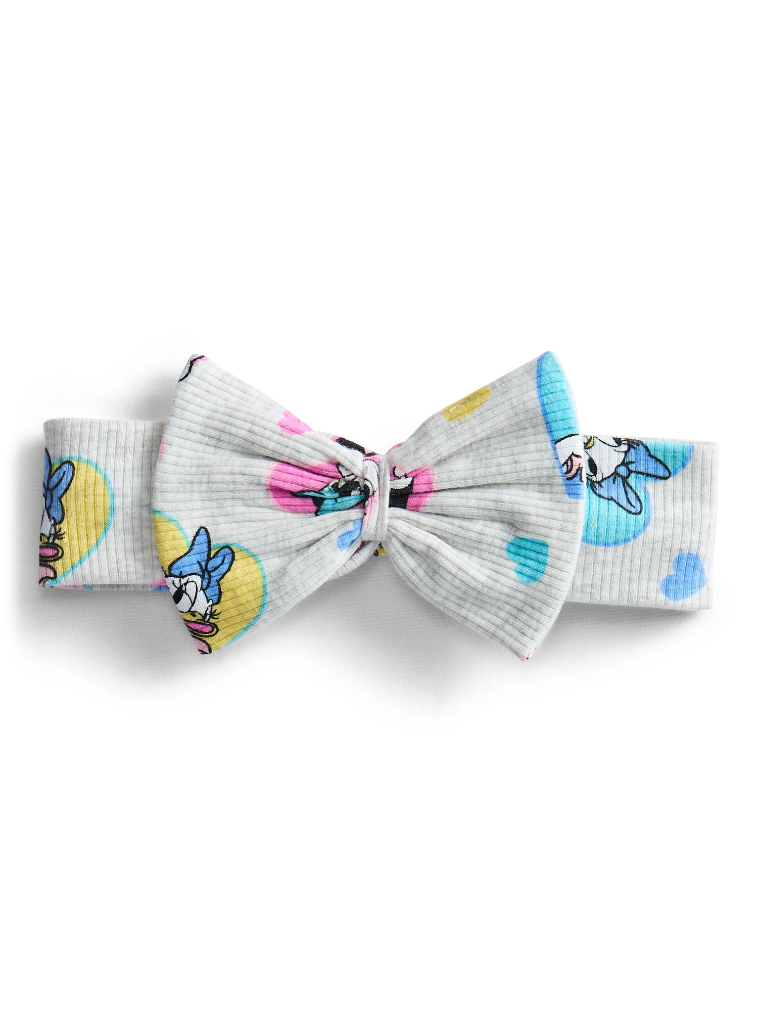 Minnie and Daisy Baby Girls Ruffle Graphic Top and Flare Leggings with Bow Headband Set, 3-Piece, Sizes 0/3M-24M