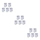 thumbnail image 2 of Moyic *5piece Wine And Beer Enthusiasts Rejoice Durable Goods Champagne 5piece Our Refreshing Household Hour Cork Beer Happy Cool Wine Type1 NO1, 2 of 6