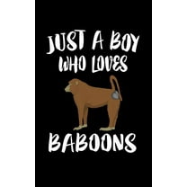 Just A Boy Who Loves Baboons : Animal Nature Collection (Paperback)