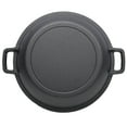 thumbnail image 2 of 2 in 1 Pre-Seasoned Cast Iron Dutch Oven With Dual Handles, Outdoor Camping Deep Pot for Camping Fireplace Cooking BBQ Baking Campfire, 5 Quart.With 1pc Iron Pot Rack., 2 of 10