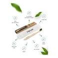 thumbnail image 2 of TBRUSH Dark Gray Nano Vegan Bamboo Toothbrush - Ultra Soft (sensitive Teeth) + Stainless Steel Tongue Cleaner, 2 of 3