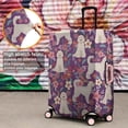 thumbnail image 4 of Goldendoodle Dog and Flower Floral Luggage Cover Fashion Suitcase Cover Baggage Covers Fit 25-28 Inch Luggage (Go Travel), 4 of 5