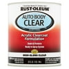 Rust-Oleum Auto Body Clear Acrylic Clearcoat Formulation High-Gloss Clear, 32 fl oz