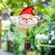 thumbnail image 5 of Xihbxyly Campana de Viento Navideña, Colgante Creativo de Papá Noel de Hierro, Campanas Coloridas y Crujientes, Decoración para Balcón y Jardín, Sonido Relajante para El Hogar, Fácil de Instalar, Tam, 5 of 6
