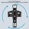 thumbnail image 4 of Universal Bike Water Bottle Holder 360° Rotatable Bicycle Cup Cage for MTB, Road Bikes, Strollers & Walkers Adjustable No-Screw Design Fits Most Bottles Ideal for Cycling, Commuting & Outdoor Sports, 4 of 9