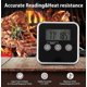 thumbnail image 4 of Cooking Thermometer, Kitchen Thermometers Digital Digital Thermometer with Long Probe and LCD Display for Food, Meat, Oil, Milk, Wine, BBQ, 4 of 5