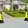 thumbnail image 5 of 200ft Plastic Barrier Chain Plastic Chain Links Safety Link Crowd Control Barriers Black, 5 of 12