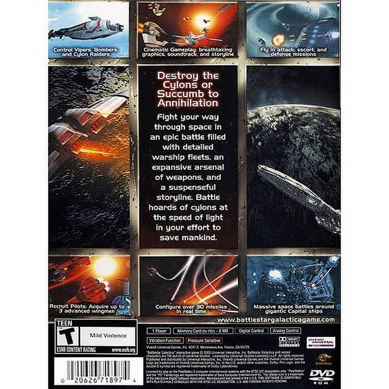 PlayStation2 - PS2★BATTLESTAR GALACTICA 海外版 北米版 Battlestar Galactica (Sony PlayStation 2, 2003) for sale