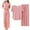 Pink, variant on ZJXFGS Lounge Sets for Women Soft Pajama Set for Women Womens 2 Piece Outfits Summer Casual Loose Short Sleeve Pullover Tops & Wide Leg Pants Loungwear Tracksuitcapri Sets Women Blue L