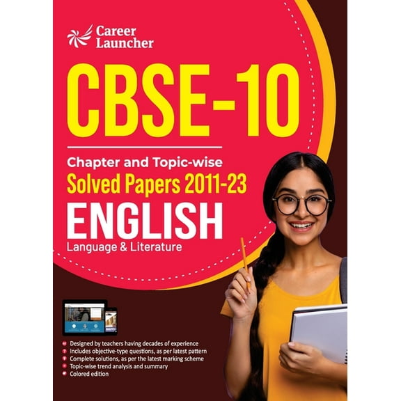 CBSE Class X 2024 Chapter and Topic-wise Solved Papers 2011 - 2023 English Language & Literature, (Paperback)