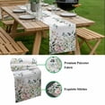 thumbnail image 5 of Green Eucalyptus Leaves Table Runner - 90 Inch Long, Kitchen Dining Table Runner Dresser Scarves, Floral Summer Botanical Watercolor Farmhouse Decor for Coffee Tables Wedding Party Banquet, 5 of 8