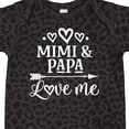 thumbnail image 4 of Inktastic Mimi and Papa Love Me Boys or Girls Baby Bodysuit, 4 of 5