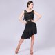 thumbnail image 4 of Vestido De Baile Con Borlas Latinas Traje De Actuación De Escenario Con Flecos Ropa De Baile M Negro Sunnimix Vestido de baile latino con borlas, 4 of 8